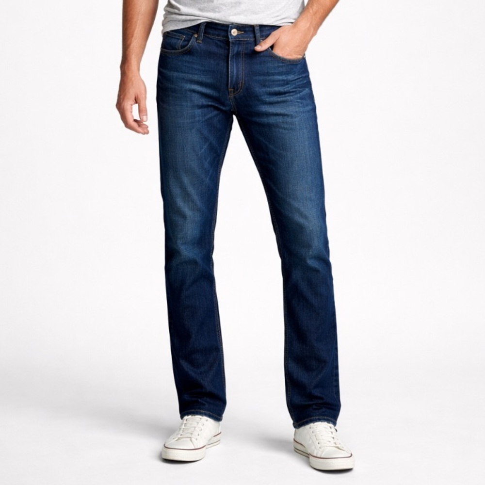 Patagonia Men's Dark Blue Straight‎ Stretch Jeans Size 31 X 32 Denim